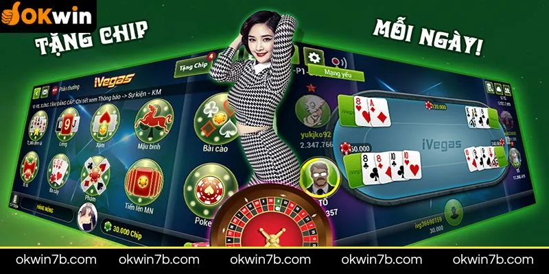 Tham gia vào các trò chơi bài nổi tiếng tại OKWIN